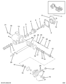 1688882C91 GEAR ASM STEERING