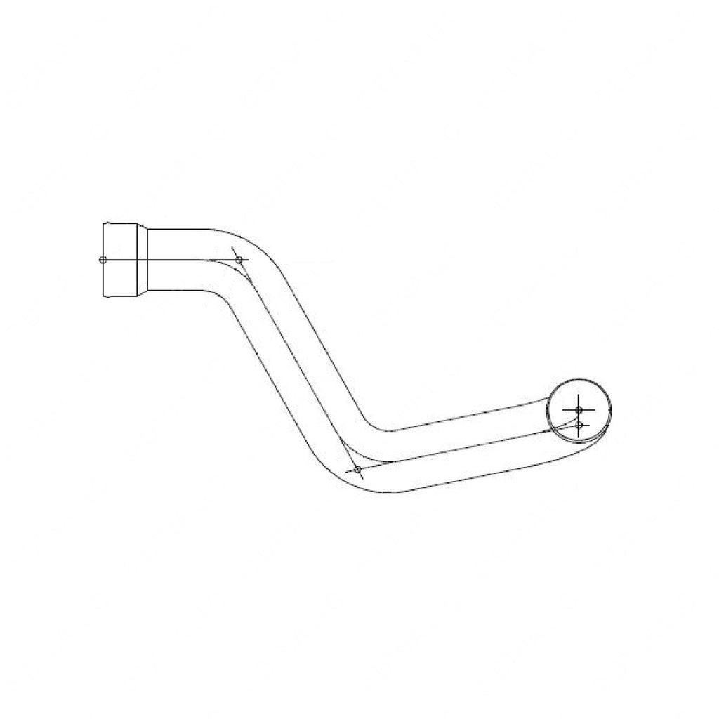 01-26888-000 PIPE-CHARGE AIR COOLER RH M2 3126