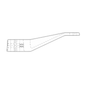 02-09902-000 LEVER,CLUTCH    1E