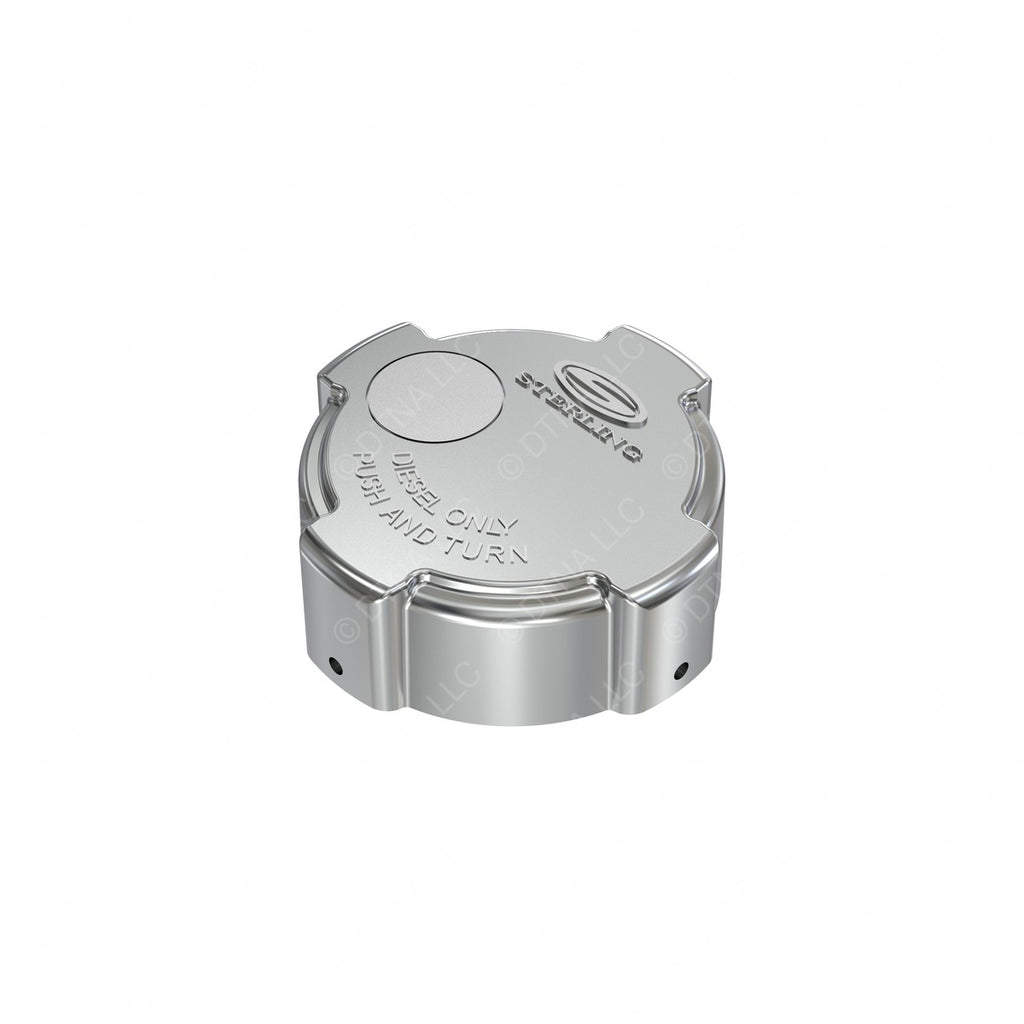 03-37017-008 CAP-QTR TRN,FUEL,CHR,NO LK,STL