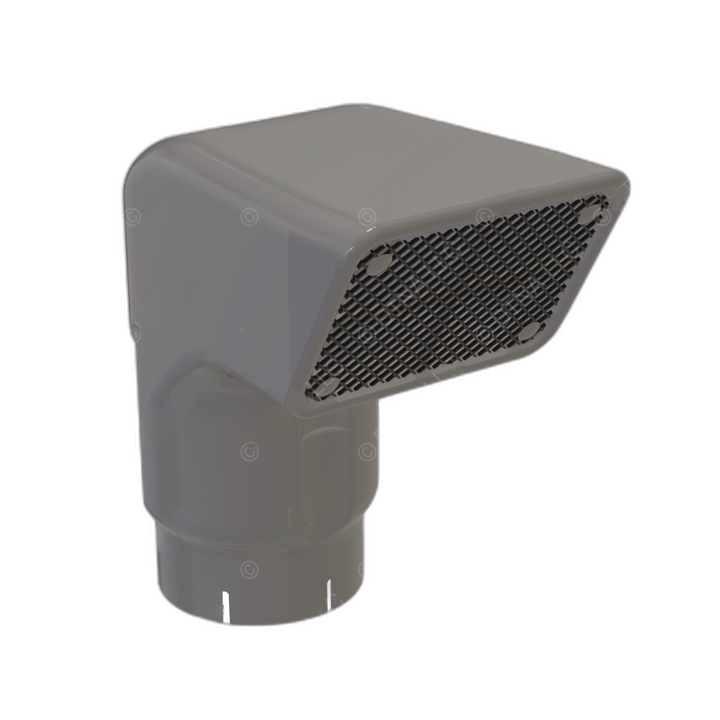 03-38747-000 RAM AIR COOP,AIR INTAKE,7 INCH,NO CLAMP