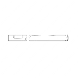 04-16621-001 PIPE-EXHAUST,5IN X 15DEG,53.5