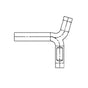 04-16885-024 PIPE-EXHAUST,5 IN TEE,24"