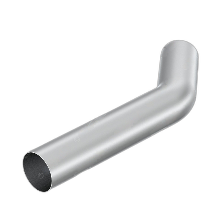 04-17131-015 PIPE-EXH,5in OD, 40 DEG, ALUM/STEEL,1225