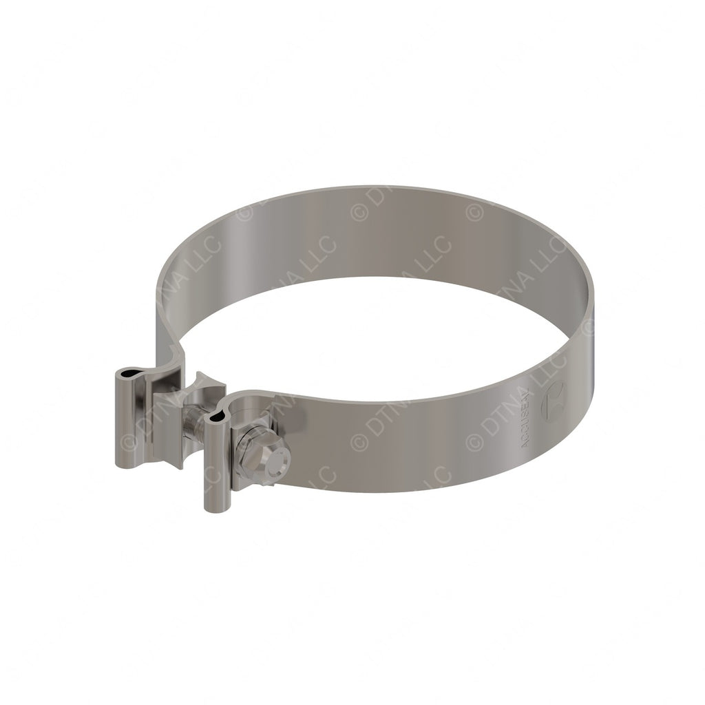 04-30664-501 CLAMP-BAND,EXHAUST PIPE,5IN. BRIGHT SST,