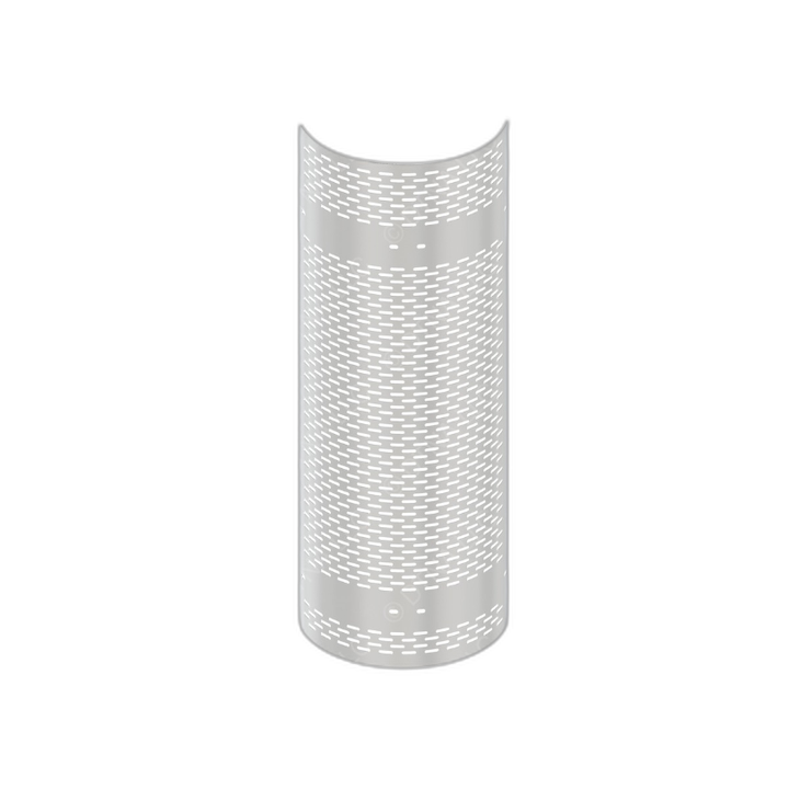 04-30700-002 SHIELD-EXHAUST,ATS,SCR,MD,2V2,1/2WRAP,AL
