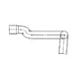05-17763-000 HOSE-RAD,SLC,UPR,44.5