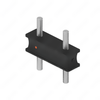 05-19187-000 ISOLATOR-RADIATOR SUPT,CTR MTD,DN FLOW