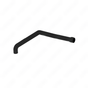 05-21512-000 HOSE-RAD,UPPER,C7