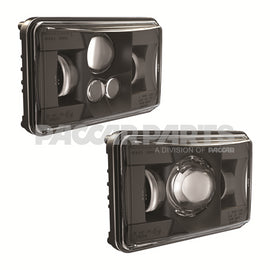 0552551JWS HEADLIGHT-8800 EV2 4X6 LED LB BLACK