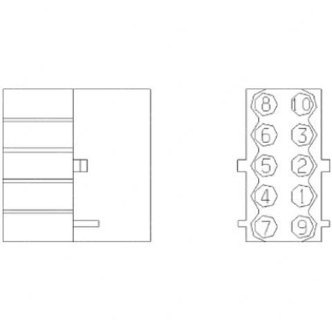 06-42557-002 PLUG-10CAV,JPTS,ETN25