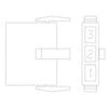 06-42557-016 PLUG-3CAV,MP630,CELLC6-01,BK