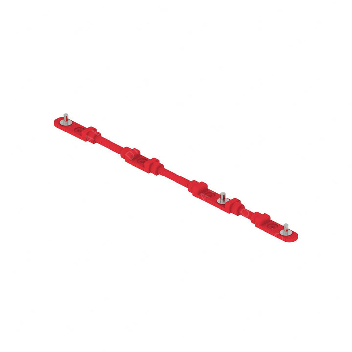 06-57929-000 JUMPER-4 BAT,3 STUD,POS,RED