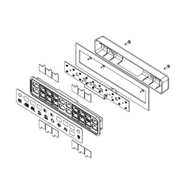 06-61864-002 LIGHTBAR-DASH WARNING RHD
