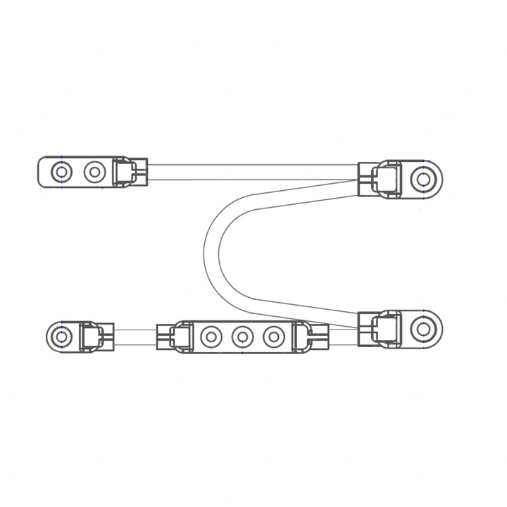 06-90627-000 JUMPER-IN RAIL,4 BATT,POS,THREAD