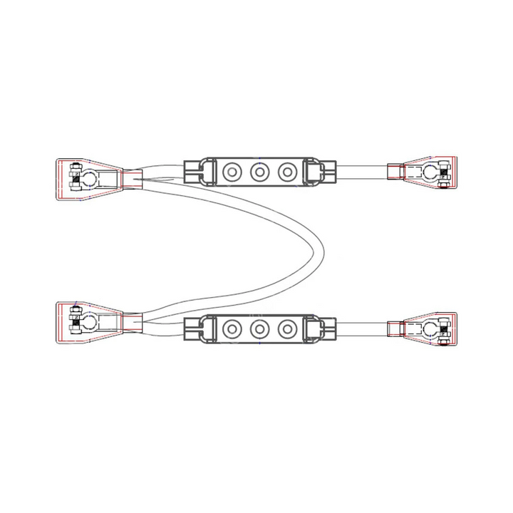 06-90631-000 JUMPER-IN RAIL,4 BATT,POS,TAPER