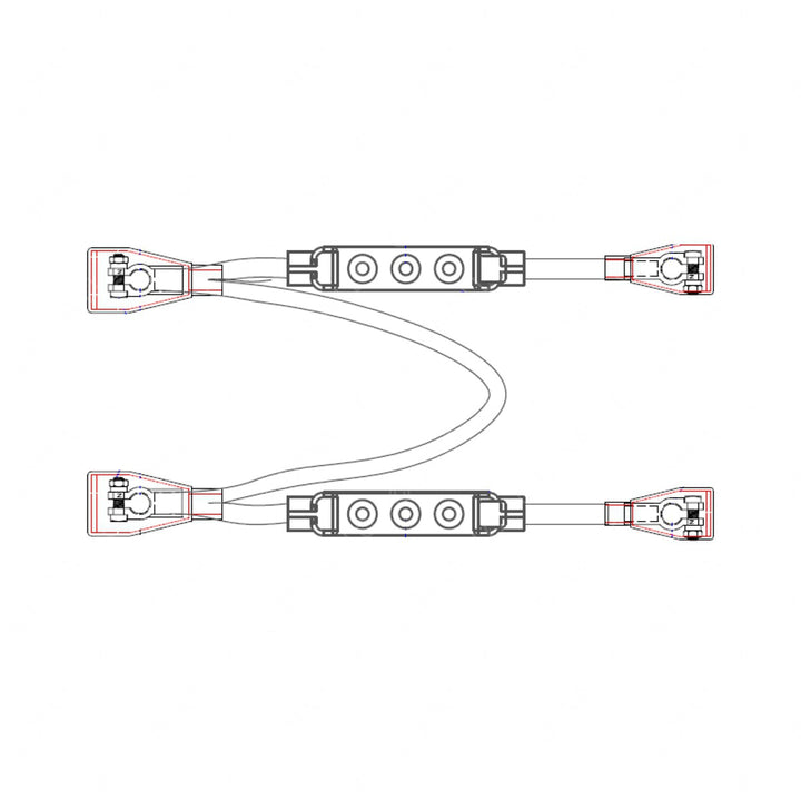 06-90632-000 JUMPER-IN RAIL,4 BATT,NEG,TAPER
