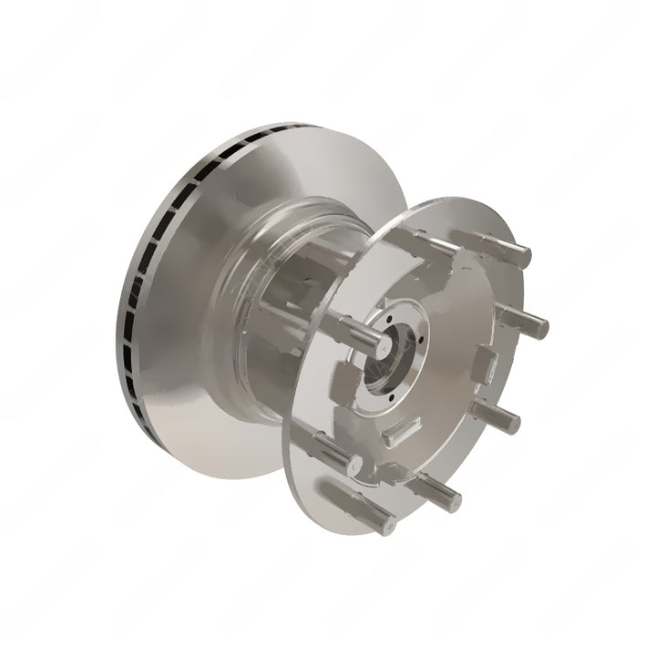 10-14196-001 HUB & ROTOR ASSY-FRONT,FC,BLK