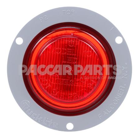 10251R LightLed MkrCl Red 2Dio W Flg M10