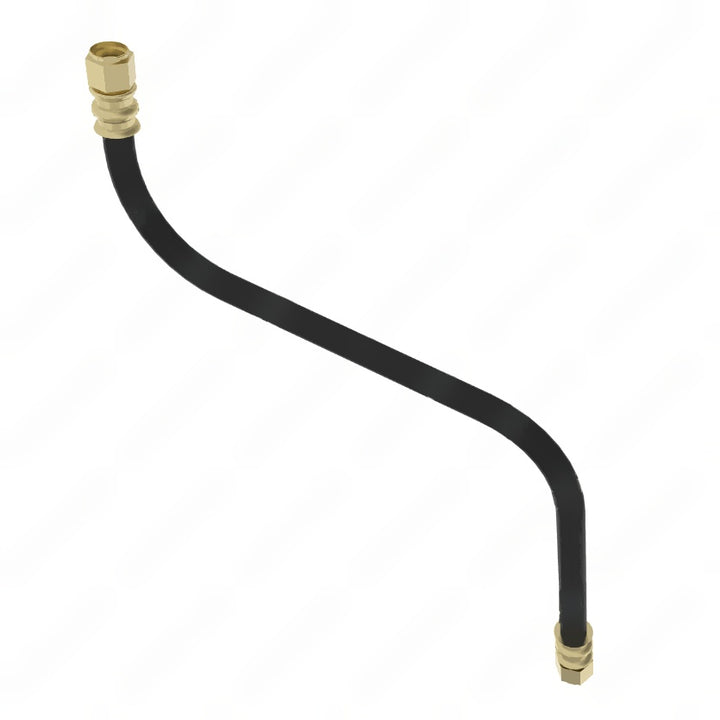 12-21021-021 HOSE- 8,C/B,(2)SAE 45 SWVL END