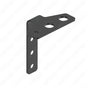 12-29523-000 BRKT-AC,GRID FRIENDLY,RAISED