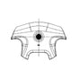14-18893-002 CAP-CENTER,WHEEL,STRG,WINNE LOGO