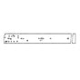 15-14165-307 RAIL, FRAME LH