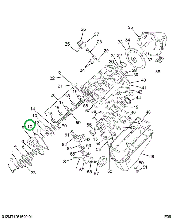 151114R2 Gasket, Crankcase