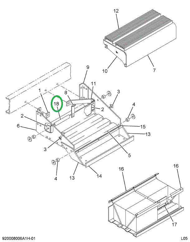 1514292C1 MOULDING BATTERY BOX