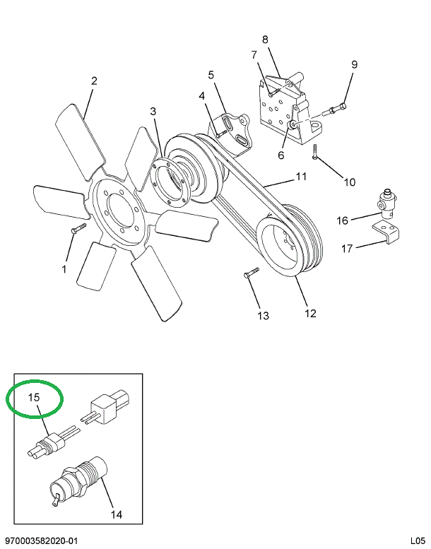 1514307C1 SWITCH PRESSURE FREON