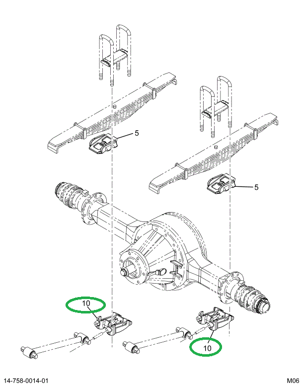 1514744C2 PLATE U BOLT RR SPG 12D & 4.7