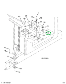 1515675C1 BRACKET CAB INSUL MTG