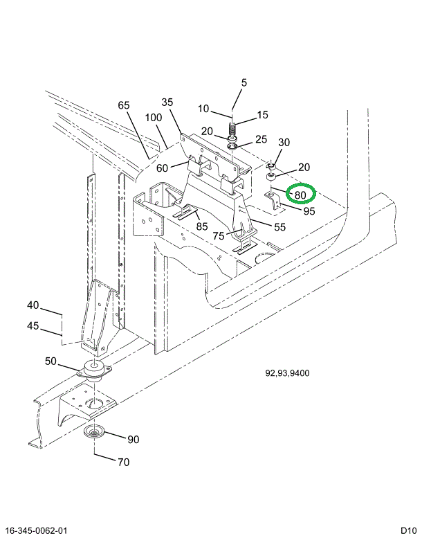 1515676C1 NUT SPECIAL FLGD LK 1/2-13