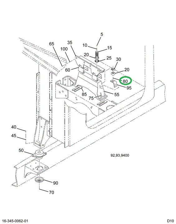 1515676C1 NUT SPECIAL FLGD LK 1/2-13