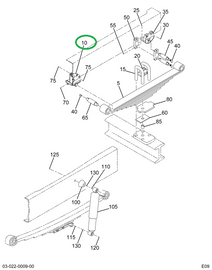 1516484C1 BRACKET,FRONT SPRING FRT RT