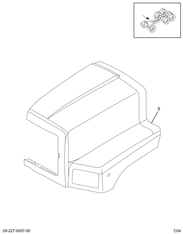 1517002C93 HOOD ASM SBA