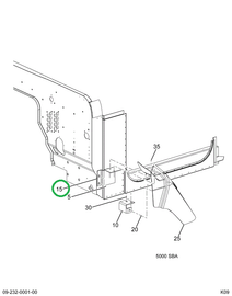 1517337C2 BRACKET FENDER EXT RH