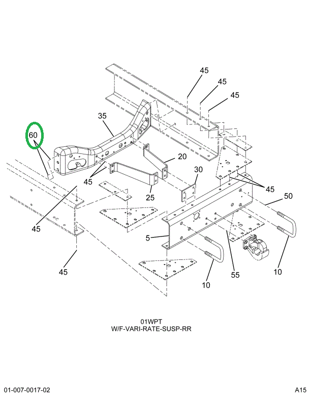 1518213C1 BOLT,COLLAR  HUCK 5/8 DIA.