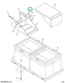 1518227C1 PLUG BUTTON (BATTERY BOX HOLE)