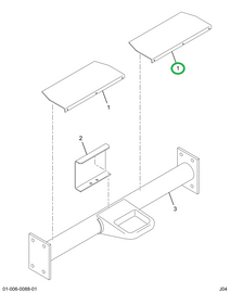 1518423C1 Bracket, Mounting Tail Light