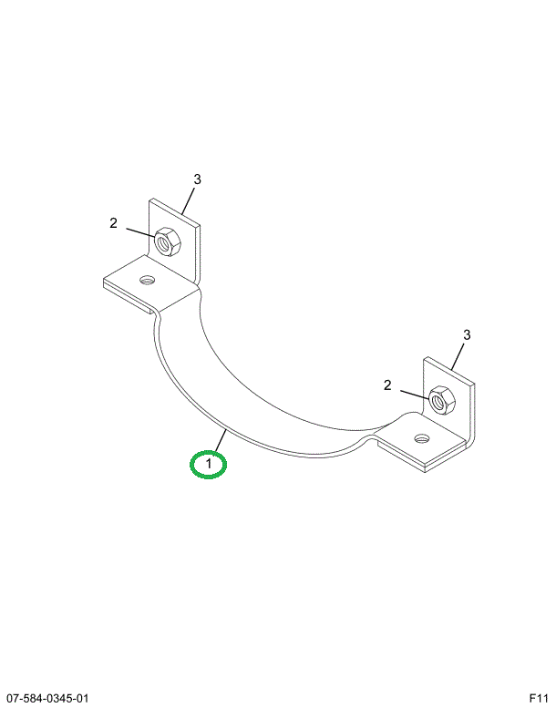 1518541C2 CLAMP EXHAUST PIPE