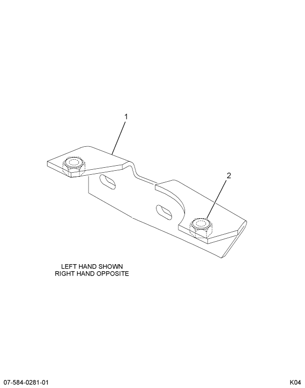 1518562C1 BRACKET EXH PIPE