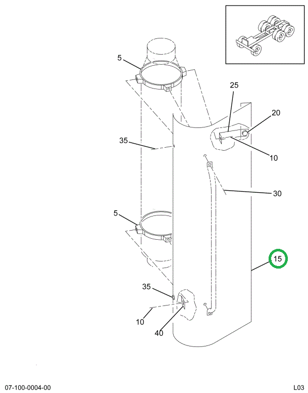 1518606C2 SHIELD EXH PIPE LT TEAR DROP