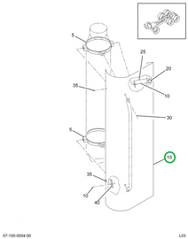 1518607C2 SHIELD EXH PIPE RT TEAR DROP
