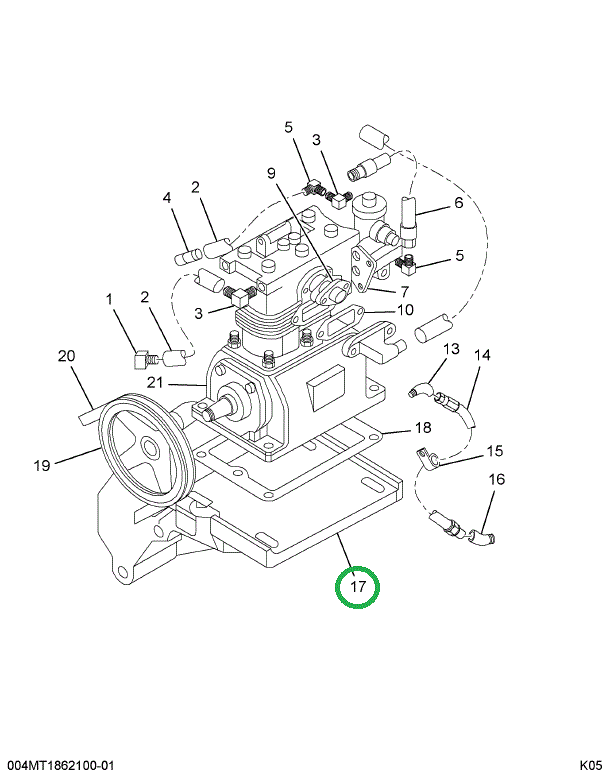 159689R1 Washer, Tab Lock, Manifold Bol