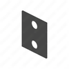 16-22316-000 SPACER-PLATE,NEW ADZ,1/8