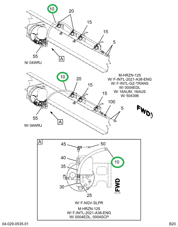 1606207C92 HOSE,AIR TEFLON