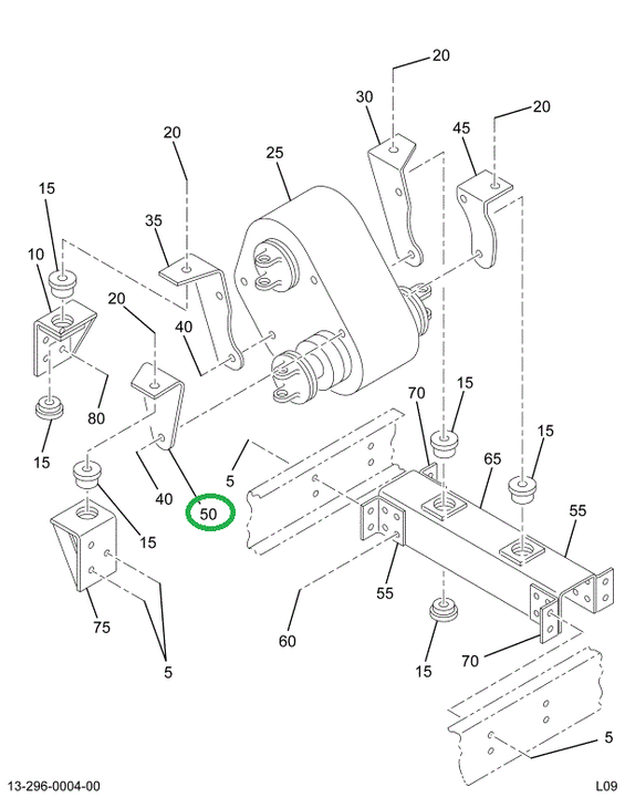 1609570C2 Bracket, Mounting Transmission