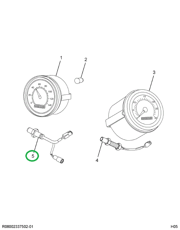 1609979C91 SENSOR,TRANSMITTER  SPEED SENS