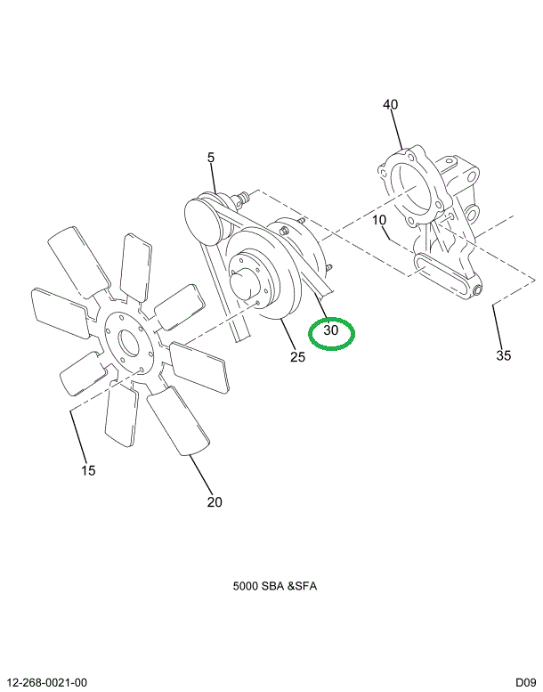 1616076C2 ADJUSTER,BELT, FAN, V- RIBBED